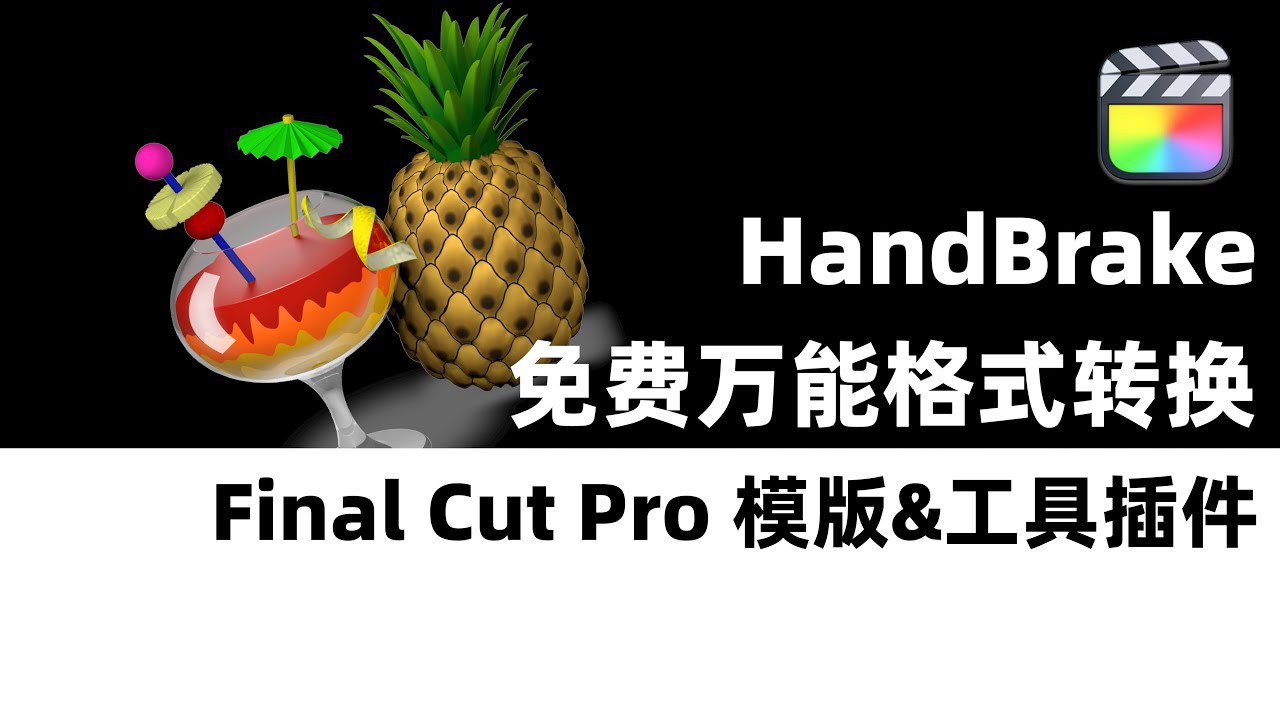 《视频格式转换工具HandBrake》-书籍-学习资料-电子书夸克网盘资源分享