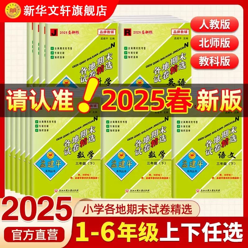 《孟建平各地期末试卷精选语文1年级下册》-书籍-学习资料-电子书夸克网盘资源分享