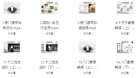 《奇门遁甲+易经+决策学》-书籍-学习资料-电子书夸克网盘资源分享