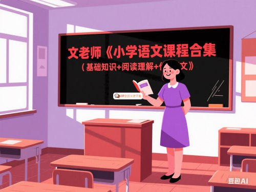 《文老师小学语文课程合集》-书籍-学习资料-电子书夸克网盘资源分享