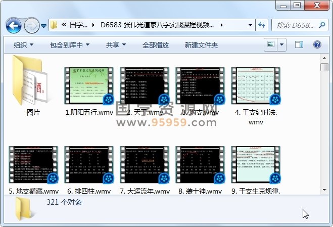 张伟光道家八字实战课程视频合集张伟光-书籍-学习资料-电子书夸克网盘资源分享
