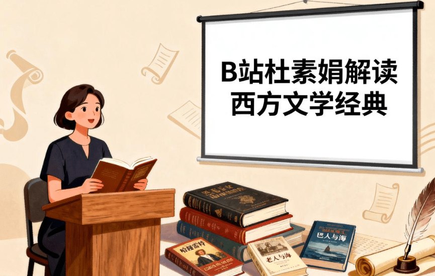 B站精品课,杜素娟解读西方文学经典,30部名著精讲-书籍-学习资料-电子书夸克网盘资源分享